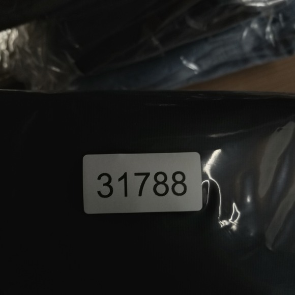 John Varvatos Pants Mens 32 Black Slim Straight Corduroy Stretch Denim - Picture 10 of 10